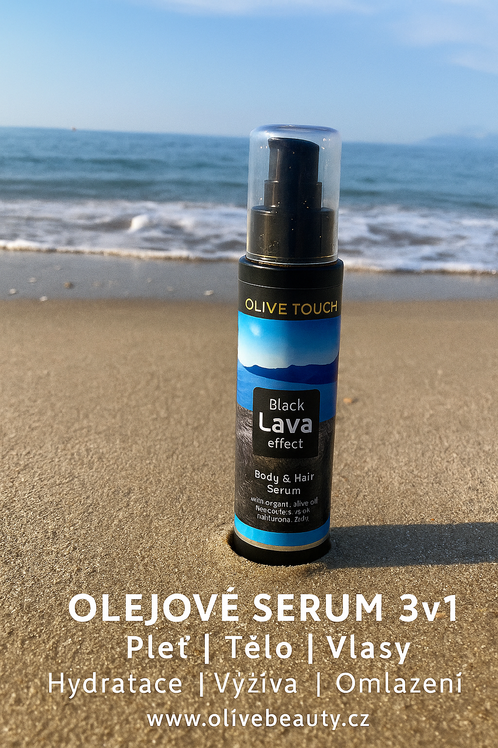 Kosmetické serum Black lava Effcet s kyselinou hyaluronovou 1 ks - Obrázek 7