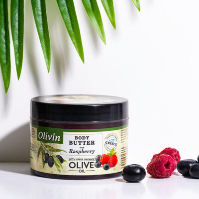 Olivin tělové máslo s Malinou a lesním ovocem 200ml na suchou pokožku - Obrázek 3