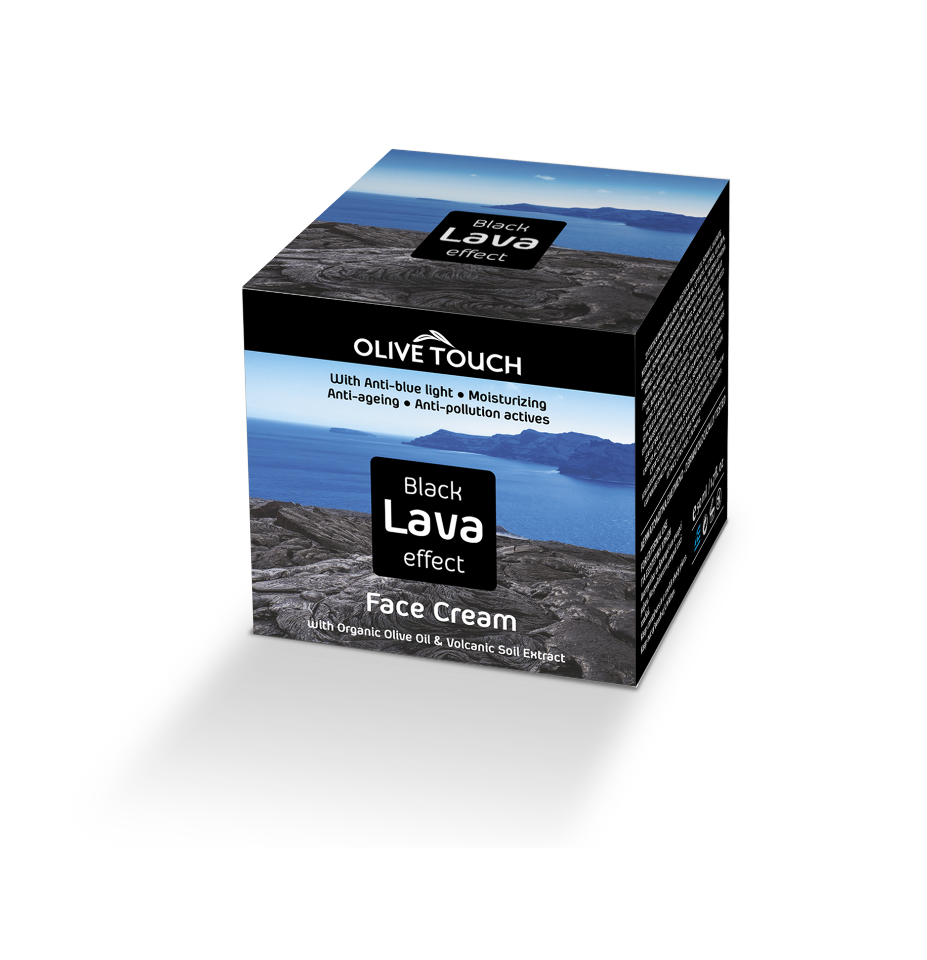 Krém na obličej proti stárnutí z Black lava efect 50 ml - Obrázek 4