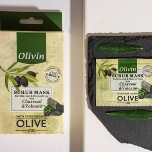 Regenerační pleťová maska se sopečnou lávou a aktivním uhlím(6x10Ml)