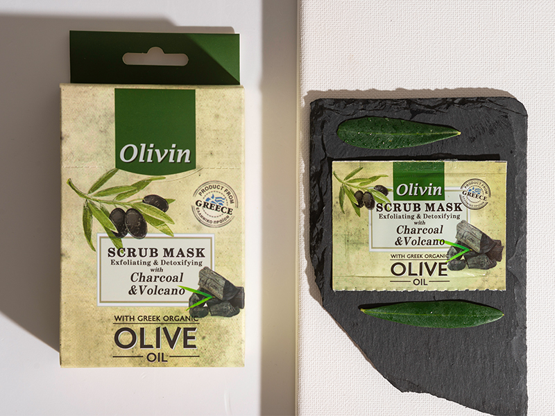 Regenerační pleťová maska se sopečnou lávou a aktivním uhlím(6x10Ml)