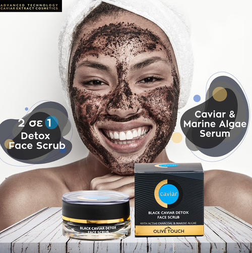 Black caviar detox face scrub peeling na obličej 15 ml - Obrázek 2