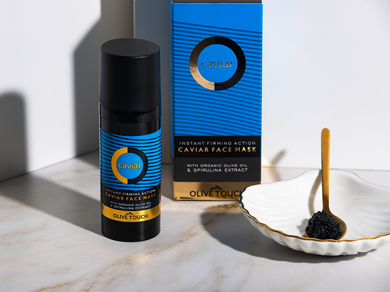 Zpevňující a rozjasňující kaviárová pleťová maska 50ml - Obrázek 2