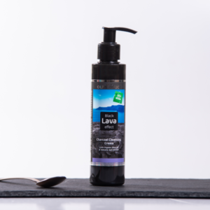 Čistící krém na obličej, 95% přírodní Black Lava Effect 150ml
