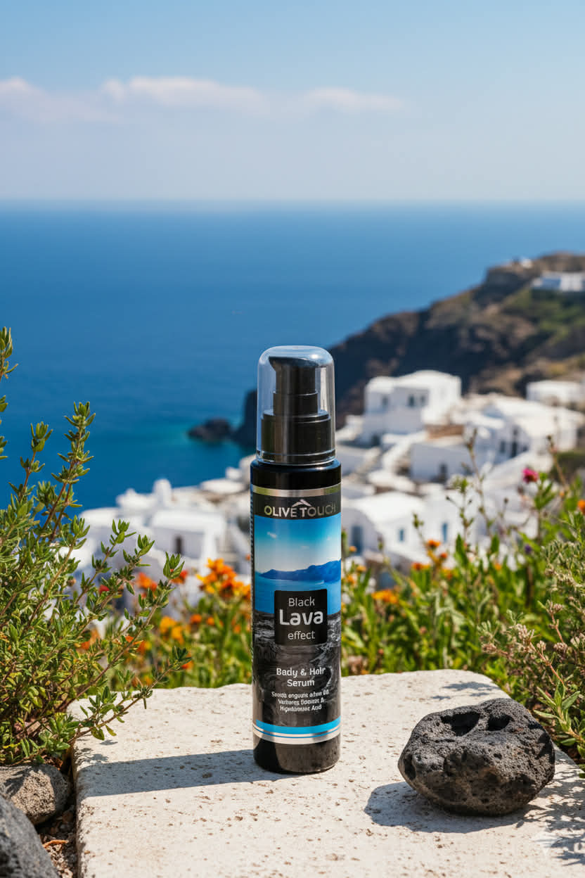 Kosmetické serum Black lava Effcet s kyselinou hyaluronovou 1 ks